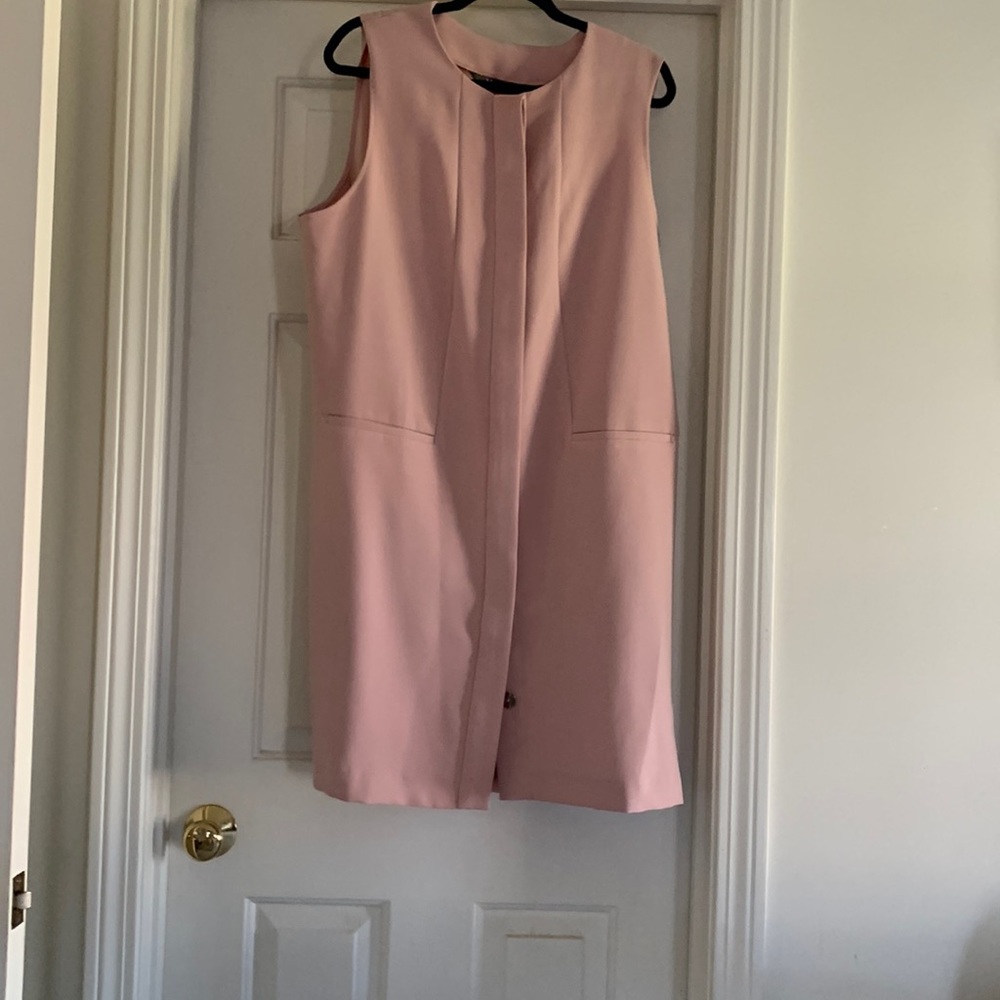 Sleeveless duster/cardigan